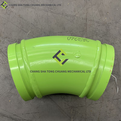 kupować Dwuwarstwowa rurka zgięta 125 * R240-36 Sany i Zoomlion Akcesoria do betonowych pomp ciężarowych online manufacture