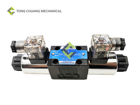 Hydrauliczny elektromagnetyczny zawór odwracający DC24V zasilacza hydraulicznego