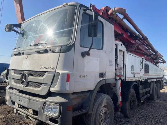 Używana pompa do betonu Putzmeister 56-5 metrów z podwoziem BENZ 8×4