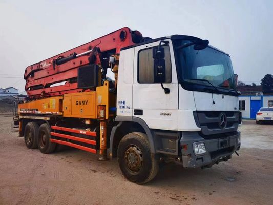 2014 Sany Heavy Industry 38 metrów Mercedes Benz Używana ciężarówka z pompą do betonu