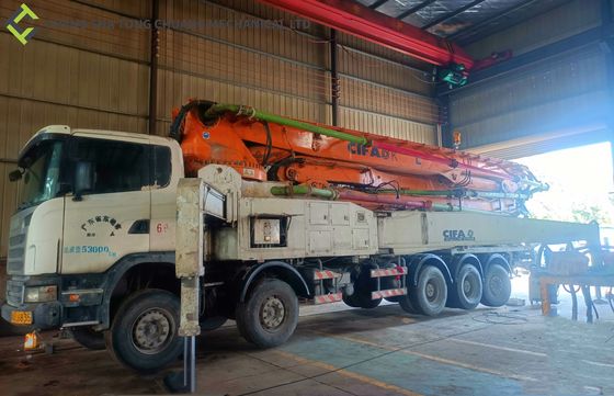 CIFA 58m Scania Podwozie Używana ciężarówka z pompą do betonu