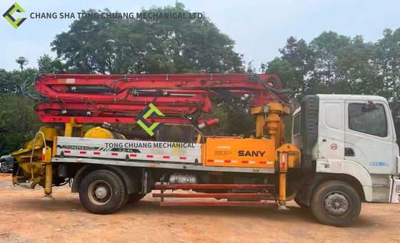 W 2014 roku firma Sany Heavy Industry używała pompy do betonu SY5190THB25