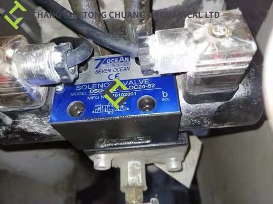 Sany And Zoomlion Pompa betonowa Elektromagnetyczny zawór kierunkowy dla pompy hydraulicznej 1010303406 Stacje