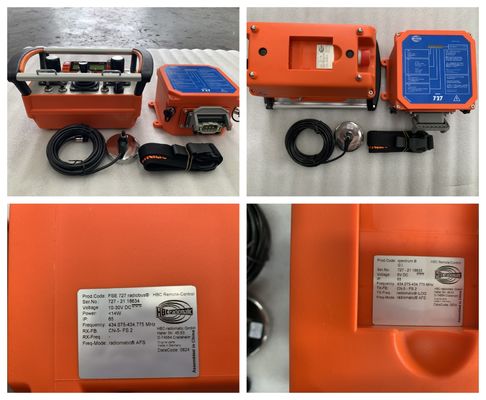 Prod.Code Fse 727 Radiobus Hbc 727 Bezprzewodowe sterowanie zdalne Ser.No. 727-21 18634 dla części zamiennych do betonowych ciężarówek pompowych
