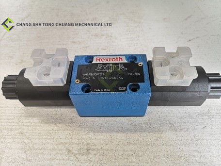 Akcesoria do ciężarówki betonowej Zoomlion Elektromagnetyczny zawór kierunkowy 4WE6J70/HG24N9K4 (w kształcie Y) 4WE6J7X/HG24N9K4-B15