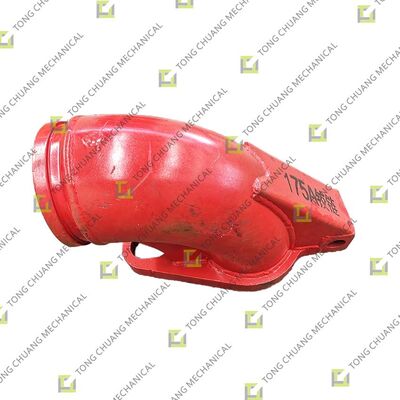 12542657 11619406 Hinge Równa średnica 175-175 C8 Elbow rozładowania, Outlet Elbow, Delivery Elbow, Large-Bore Discharge Elbow, Heavy-Duty Outlet Elbow, Discharging Elbow, Outlet Bend