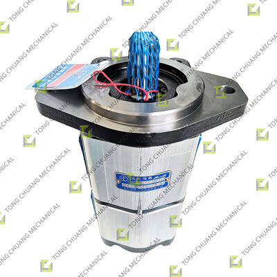 CBSL‑G33/G23‑AF (Pojedynczy wlot, podwójny wylot) Podwójna pompa zębata, Podwójna pompa hydrauliczna zębata, Podwójna pompa zębata do pompy do betonu, Podwójna pompa zębata do pompy samochodowej, Podwójna pompa zębata do pompy przyczepowej