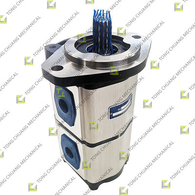 CBSL-G40/G32-AT / Wanye Hydrauliczna Pompa Zębata Podwójna, Hydrauliczna Podwójna Pompa Olejowa Zębata, Podwójna Pompa Zębata do Maszyn Budowlanych, Podwójna Pompa Zębata do Pompy Sany, Podwójna Pompa Zębata Wysokiego i Niskiego Ciśnienia